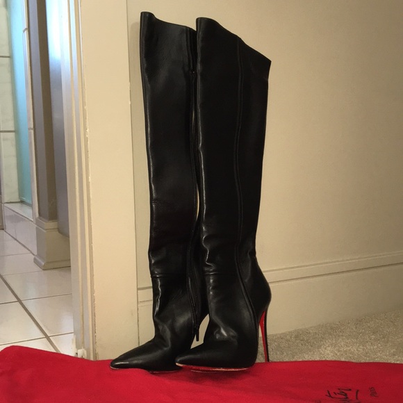 Christian Louboutin Shoes - Beautiful Christian Louboutin Paris over the knee